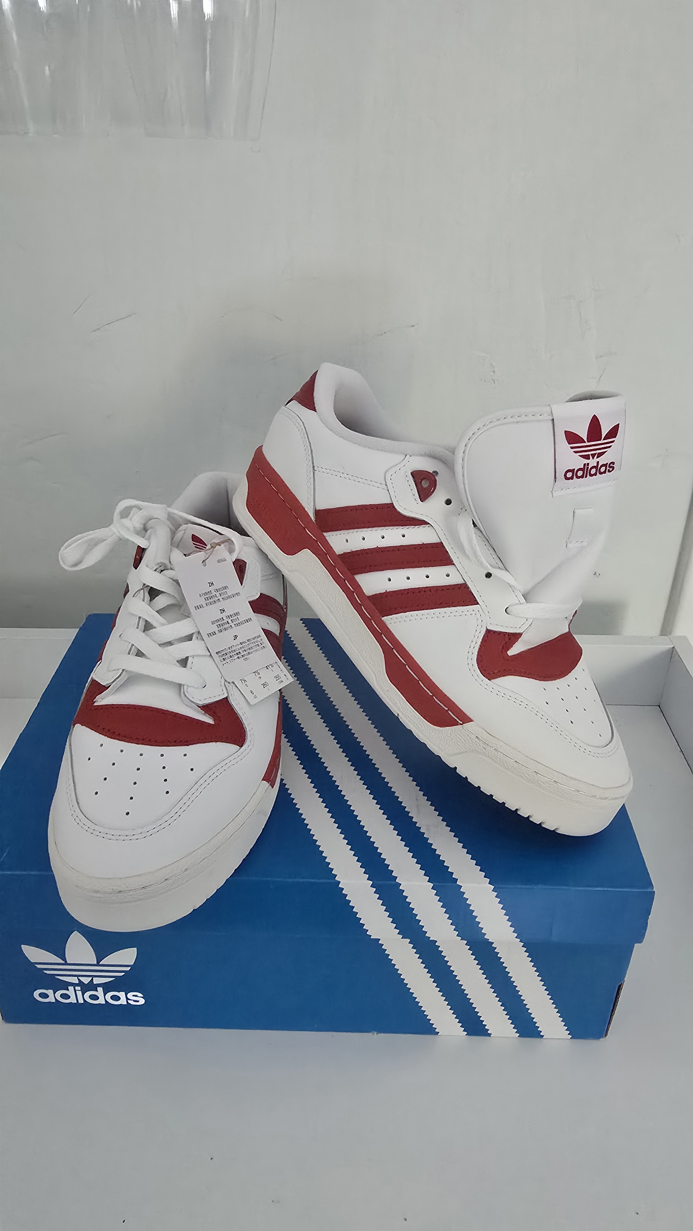 Adidas Forum Low Red/White
